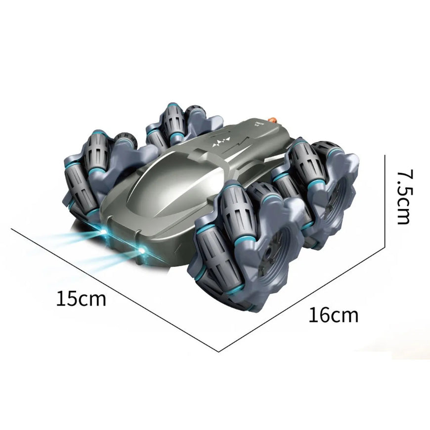 Remote Control Tumbling Stunt Double-Sided Car Rotating Charging Light Drift Racing Car