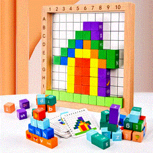 Multiplication Wooden Board Game