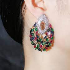 Zirconia Claw Necklace Set