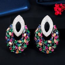 Zirconia Claw Necklace Set