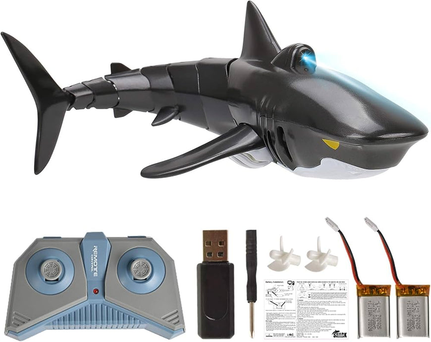 Remote Control Shark Remote Control Boat Water Toy Children's Toy Rowing Water Toy Diving