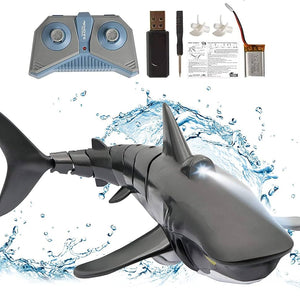 Remote Control Shark Remote Control Boat Water Toy Children's Toy Rowing Water Toy Diving