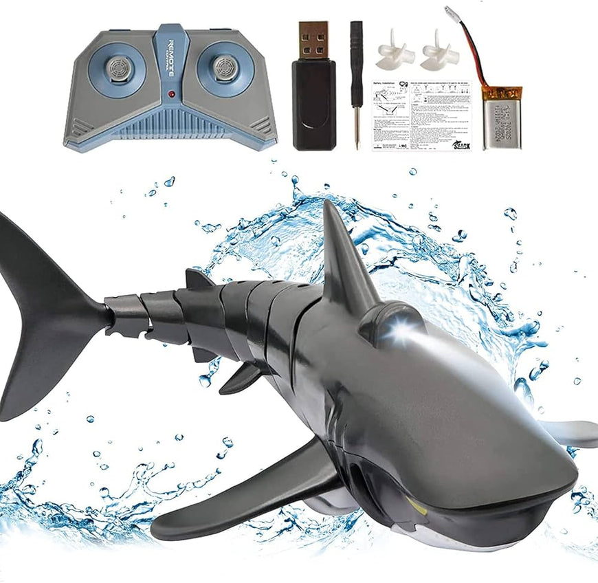Remote Control Shark Remote Control Boat Water Toy Children's Toy Rowing Water Toy Diving